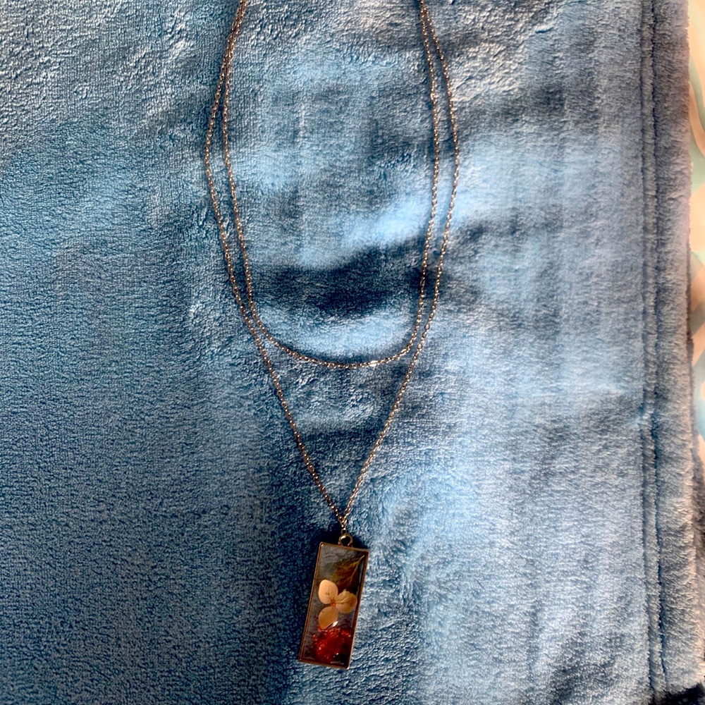Homemade pendent unique necklace